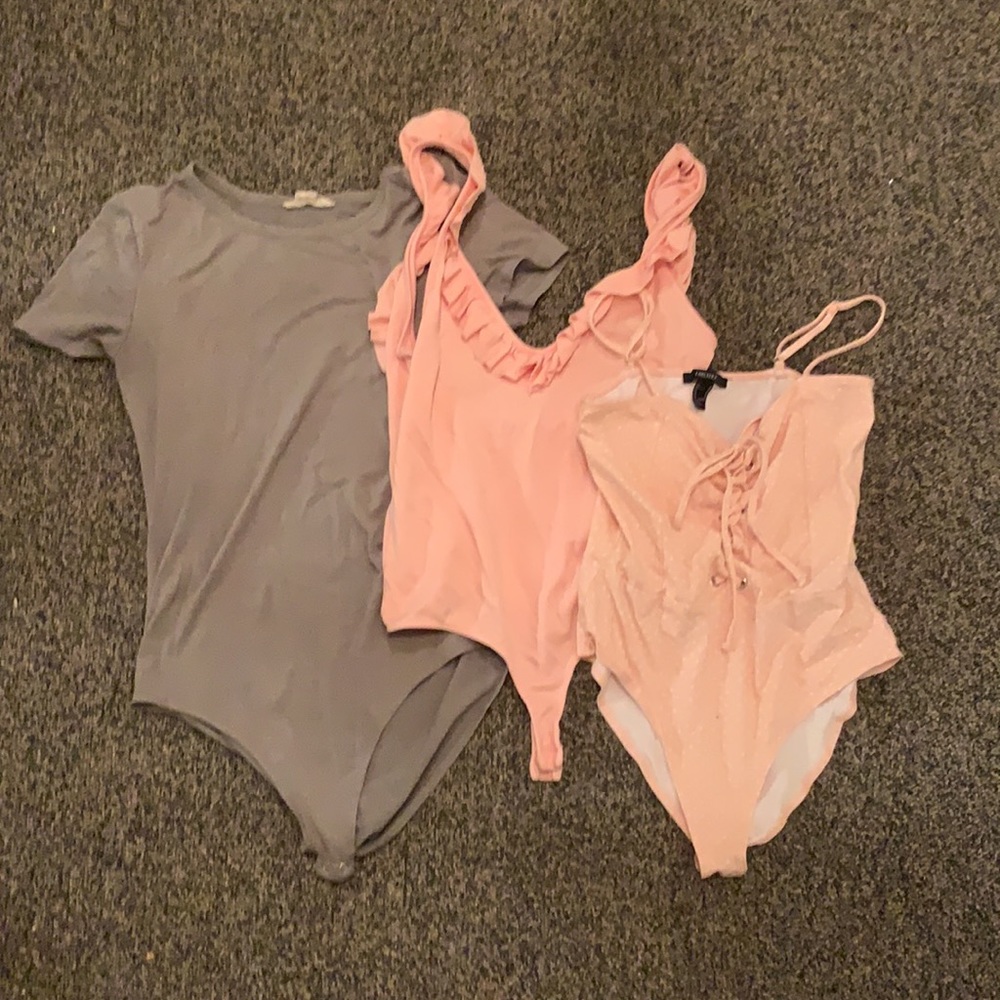 Bodysuit bundle pink/green